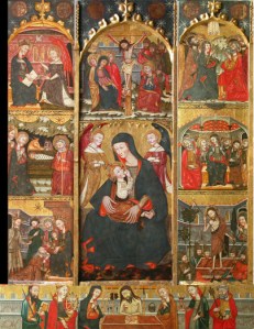 Imagen para el post del Retablo de la Virgen de la Leche del Maestro de Cubells
