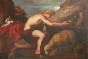 Sanb Juan Bautista de Pedro Orrente